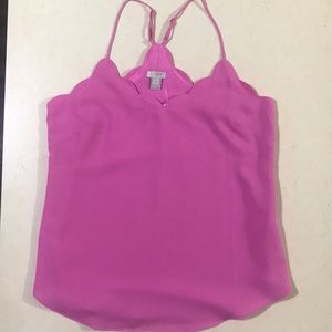J. Crew Scalloped Carrie Cami